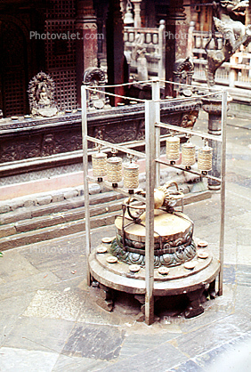 Tibetan Prayer Wheels
