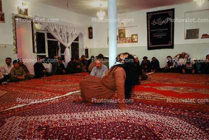 Zikr (remembrance) ceremony, Nejar, Kurdistan, Iran