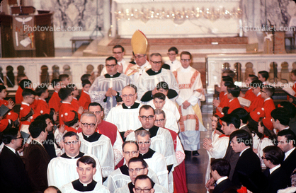 Church, Altar, Service, March 1968
