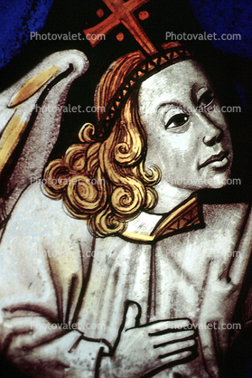Angel, Stained Glass Window