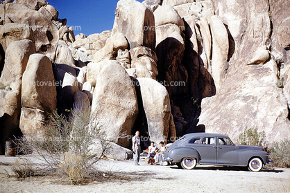 Car, Boulders, vehicle, 1940s