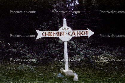 Camp Chemin de Canot Arrow, Quebec, Canada, July 1958