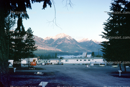 Trailer, KOA Campground, Golden British Columbia, September 1983