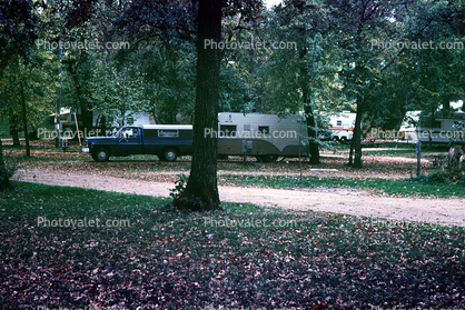 Mallard Camper Trailer, Owatonna Minnesota, October 1983