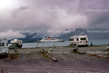 glamping, Homer Alaska, June 1993