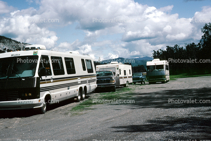 Motorhome, Poplass Camground, July 1993