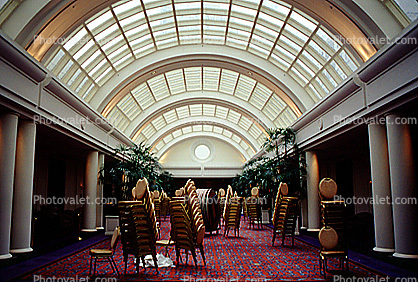 arch, interior, inside, Palace Hotel