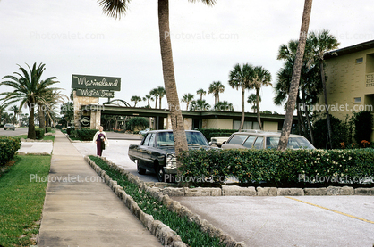 Marineland Motor Inn, Car, Automobile, Vehicle, 1970s