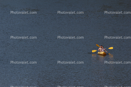 Kayak, Paddles, Russian River, Monte Rio, Sonoma County, California