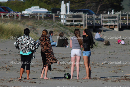 Legs and Girls at Doran Beach