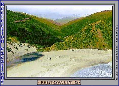 Pfeiffer Beach, Sand, Sandy, Hills, Canyon, coastal, coast
