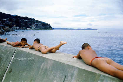 Boys in Japan, Pacific Ocean