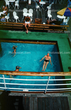 Swimming Pool on a ship