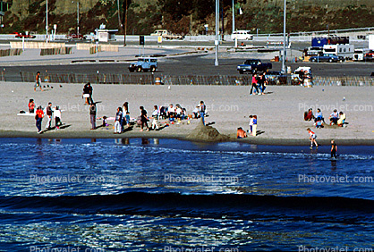 People on the Beach, Sand, Surf, coastline