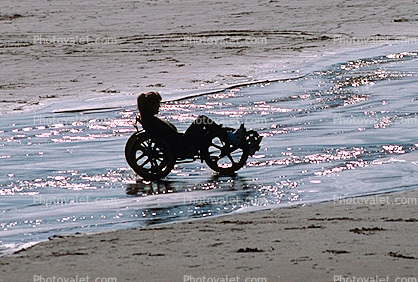 Tricycle on the Beach