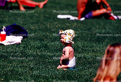 Smiling Baby in the Sun, New York City