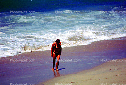 woman, female, girl, sun tan, bikini, bathing suit, burn, Seal Beach, southern California