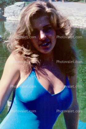 Woman, Swimsuit, Sunny, Summer, 1960s