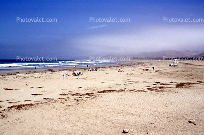 Beach, Sand, Hot, ocean, waves, Sun Worshippers, Summer, Morro Bay