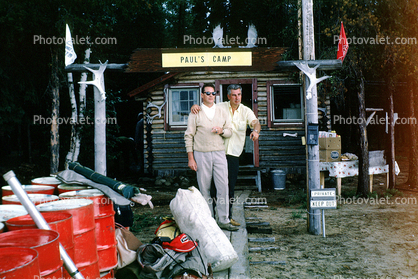 Log Cabin, good ole boys, Camp, 1967, 1960s