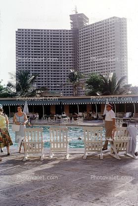 Poolside, Pool, 1950s