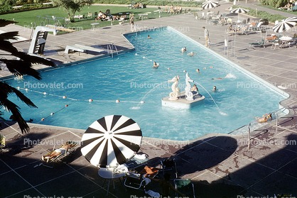 Swimming Pool, Motel, 1960s