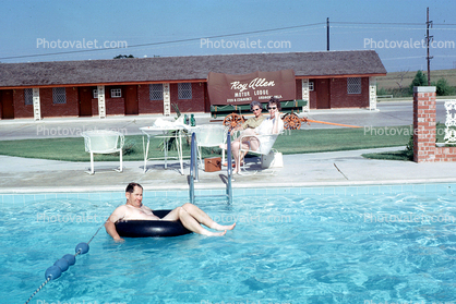 Roy Allen Motor Lodge, Swimming Pool, Ardmore, Oklahoma