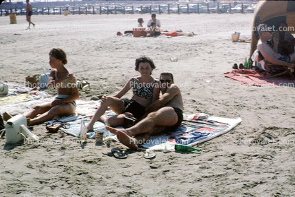 Beach, Sand, 1960s