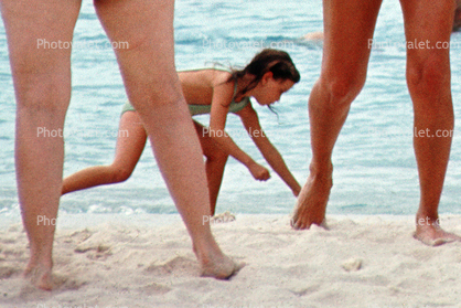 Legs, Beach, Sand, Women, Girl, 1960s