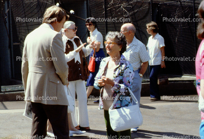 Woman, Man, purse, Lady, 1970s