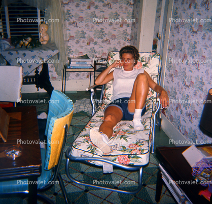 Woman, Lounge Chair, 1960s