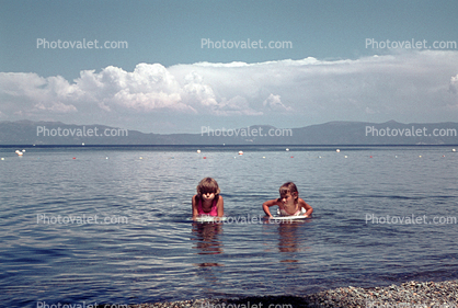 Girls, Lake Tahoe, 1960s