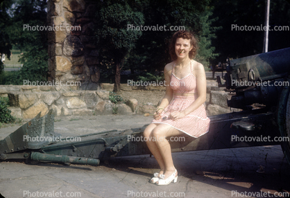 Woman Sitting in the Sun, 1940s