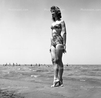 Woman on the Beach, 1950s