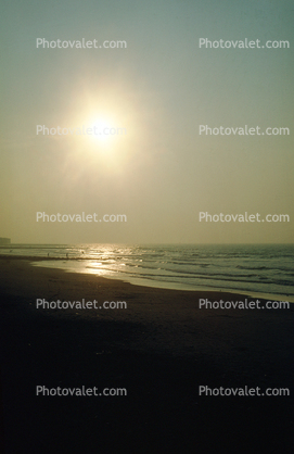 Sunset. Beach. Atlantic, Ocean City Maryland