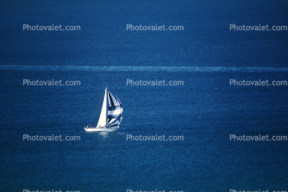 Sailboat with Spinnaker