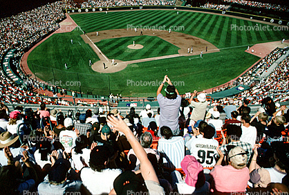 Crowds, Stadium, Cheering, Ballpark, hands