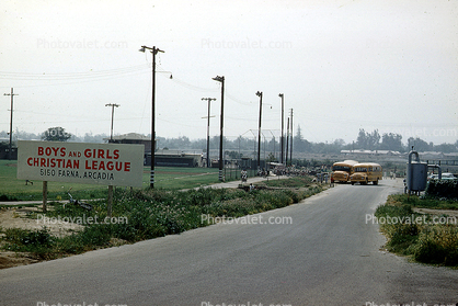 Little League Baseball, Boys and Girls Christian League, Boys, Retro, 5150 Farna, Arcadia California, March 1958, 1950s