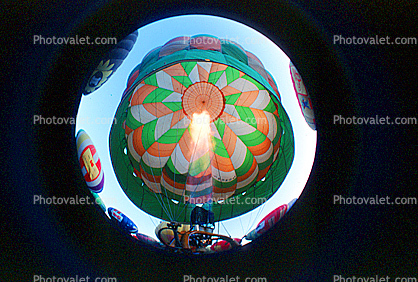 Albuquerque International Balloon Fiesta, early morning, Round, Circular, Circle