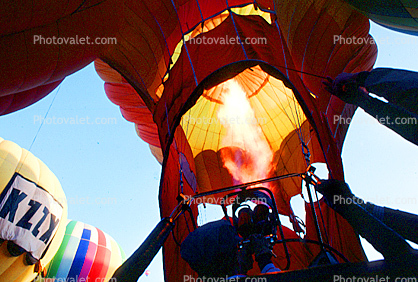 Albuquerque International Balloon Fiesta, early morning