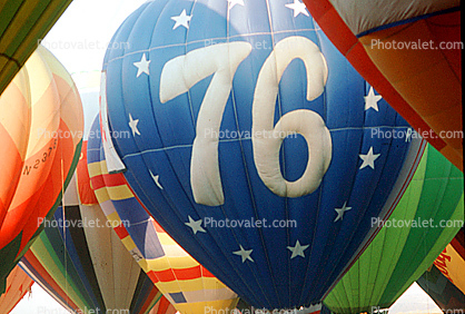 Spirit of 76, Albuquerque International Balloon Fiesta, early morning