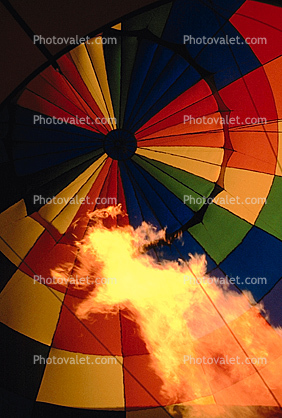 Flames to Create Lift On A Hot Air Balloon, Festival, Aspen