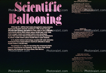 Scientific Ballooning