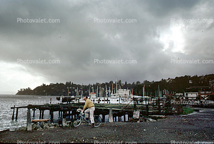 Tiburon waterfront, 1978