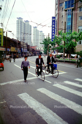 Street Scene, Bicyclist, riders