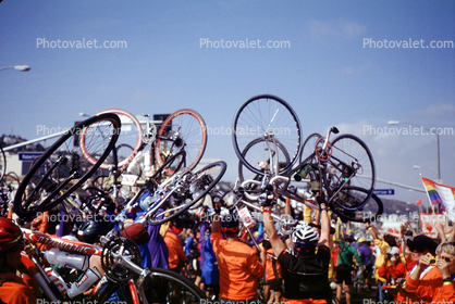 Street Scene, Bicyclist, riders