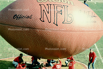 Floating Football, Giant Balloon