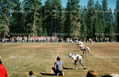 Lakers Football Team, North Tahoe High School, Placer County, Tahoe City, May 1975