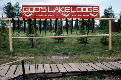 God's Lake Lodge, Manitoba, Canada, 1970, 1970s