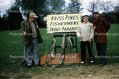 Kriss Pines Fishermen's Trout Paradise, Lehighton, Pennsylvania, 1959, 1950s